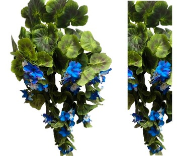 Цветочная гирлянда Герань Искусственные висячие цветы Плющ Сурфиния