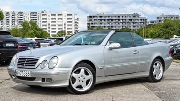 Mercedes CLK W208 2000 Mercedes CLK320 3.2l Cabrio Klima Skóra Po przeglądzie, zdjęcie 3