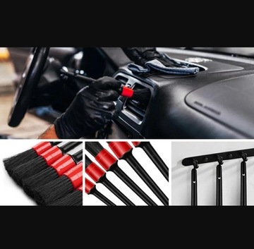 5x ЩЕТКИ ДЛЯ ЧИСТКИ АВТОМОБИЛЯ НАБОР ЩЕТКОВ 5 ШТ.