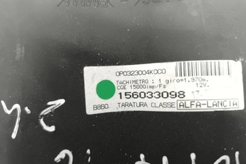 PŘÍSTROJOVÁ DESKA ALFA ROMEO 166 (936_) 156033098 2.4L DIESEL 120KW 2003