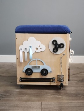 СТАНДАРТНЫЙ ящик для манипуляций, доска, сиденье, контейнер для игрушек 5 в 1