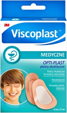 VISCOPLAST OPTIPLAST 82x57mm 10 szt