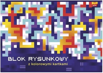 Blok rysunkowy A3 kolorowy 16k Unipap
