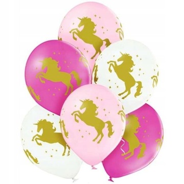 Topper urodzinowy JEDNOROŻEC Happy Birthday pikery dekoracja tort urodziny