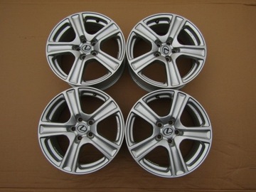 4× DISK HLINÍK LEXUS OE AVENSIS II T25 YARIS IV PRIUS CT 200 6.5" X 16" 5X100 ET 45