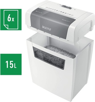 NISZCZARKA DOKUMENTÓW LEITZ IQ HOME 15L P4