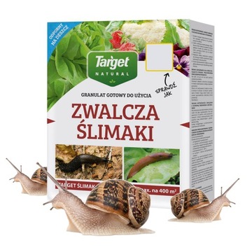 TARGET FERRAMOL ŚLIMAK CONTROL GRANULAT ZWALCZA ŚLIMAKI 1KG NA 400M2