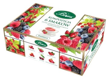 BIFIX HERBATKA KOMPOZYCJA 6 SMAKÓW OWOCOWA EKSPRESOWA 60X2g