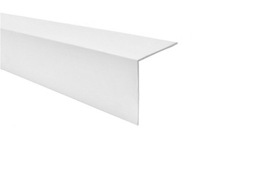 KĄTOWNIK PCV Osłona PVC NAROŻNIK 10x10mm BIAŁY 200cm