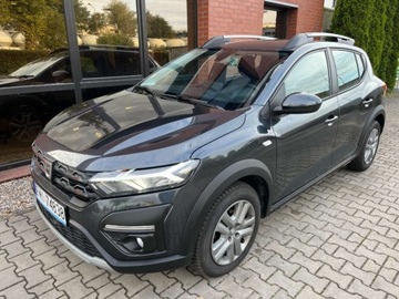 Dacia Sandero III Hatchback 5d 1.0 TCe 90KM 2022 Dacia Sandero Stepway 1.0 benzyna 91 KM zarej w PL ksiazka serwis zadb