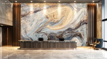 ПАНЕЛИ ДПК НАСТЕННЫЕ ДЕКОРАТИВНЫЕ ПЛИТЫ 2800х1100 мм ЗОЛОТОЙ МРАМОР СЕРЫЙ. 5 мм