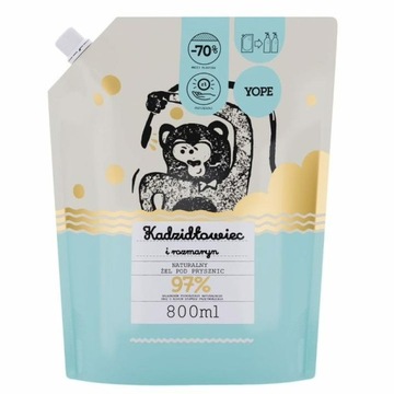 YOPE żel pod prysznic Kadzidłowiec i Rozmaryn
