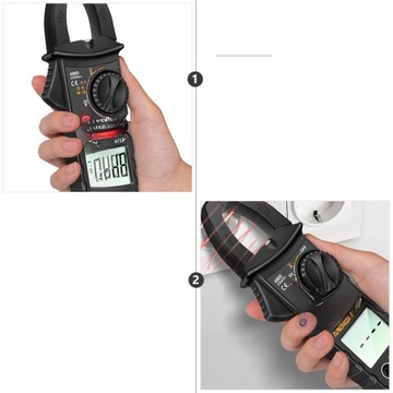 MULTIMETR CYFROWY ELEKTRYCZNY LCD MIERNIK PRĄDU