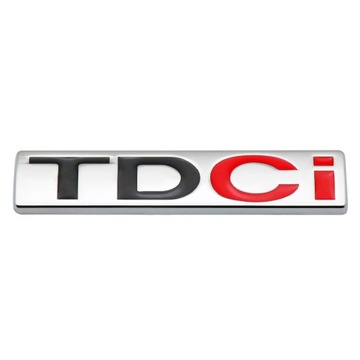 FORD TDCI ZNAK ZNAKY KOVOVÝ NÁLEPKA LOGO