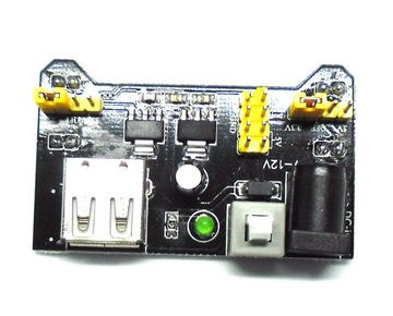 Прототип макета перемычки блока питания электронных компонентов