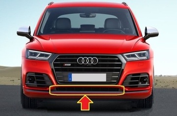 AUDI Q5 17- PŘEDNÍ KRYT STŘEDNÍ  ČERNÁ