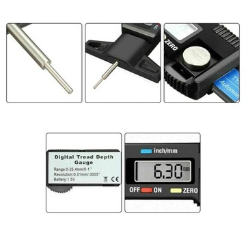 ЦИФРОВОЕ ИЗМЕРЕНИЕ ГЛУБИНЫ ПРОТЕКТОРА ШИН