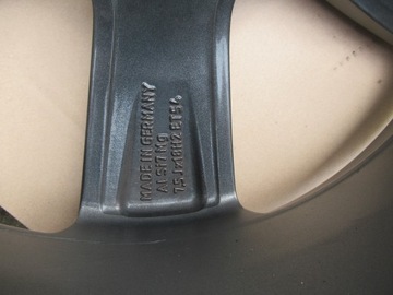 4× DISK HLINÍK AUDI OE 8P0601025BS 7.5" X 18" 5X112 ET 54