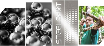 Steelshot Kulki stalowe do procy 9,5mm 1250 sztuk