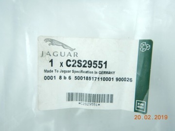 VNĚJŠÍ LIŠTA SLOUPU LEVÝ JAGUAR X-TYPE