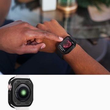 Etui SPIGEN Rugged Armor Case do Apple Watch 9/8/7/SE/6/5/4 45/44mm