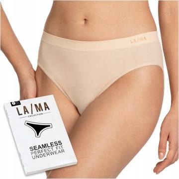 Lama 5000BI06 MAJTKI DAMSKIE bezszwowe figi - XL