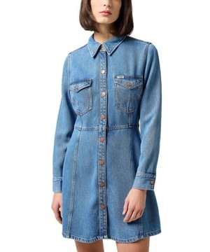 Sukienka Wrangler A LINE SHIRT DRESS 112350340 Partners XS