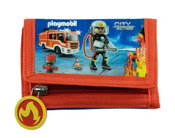 Portfelik dziecięcy PLAYMOBIL Astra, STRAŻ POŻARNA