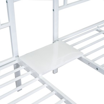 ЯРУСНАЯ КРОВАТЬ ДЛЯ ТРЕХ ЧЕЛОВЕК С ЛЕСТНИЦЕЙ 227*205,5*170см