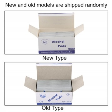 Одноразовые спиртовые салфетки 100 шт.