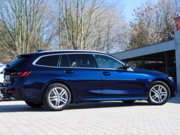 BMW Seria 3 G20-G21 Touring 2.0 330e 292KM 2021 BMW 330 SportLine Lasery HUD Panorama Pamięć ACC Skóra Keyles Webasto Hi-Fi, zdjęcie 29