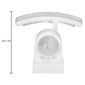 НАРУЖНАЯ СВЕТОДИОДНАЯ ЛАМПА 30ВТ, РЕГУЛИРОВКА ДАТЧИКА ДВИЖЕНИЯ