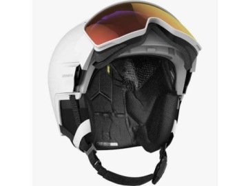 Лыжный шлем Salomon Driver Prime Sigma Photo Mips белый 2024 — S 53-56
