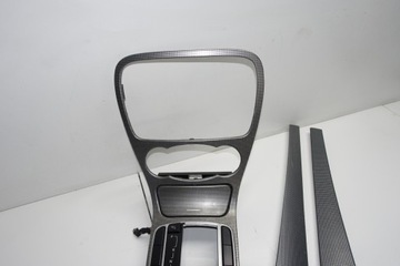 MERCEDES R230 SL DEKORACE PANEL RÁMEČEK ALU CARBON KONZOLA LIŠTA