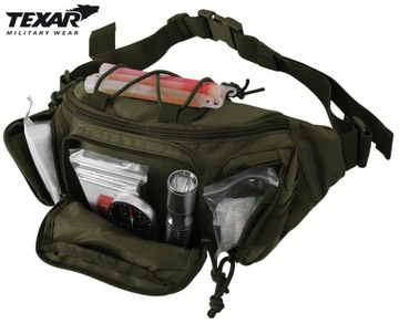 СУМКА ДЛЯ ОФИЦИАНТА TEXAR С РЕМЕНЕМ MOLLE Оливковый