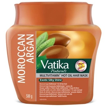 Dabur Vatika Maska do włosów suchych Argan 500g