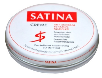 Krem natłuszczający do twarzy Satina na dzień 30ml z Niemiec