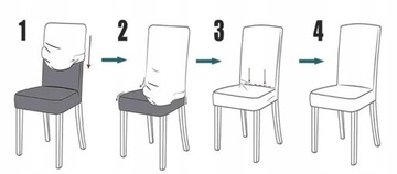 Чехол на стул PINK ELASTIC VELOUR, THICK PINK