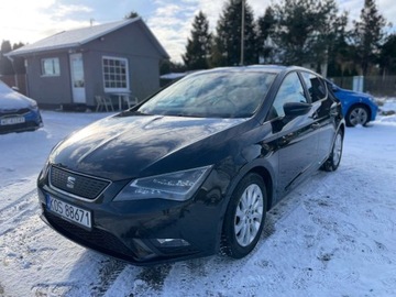 Seat Leon III 2013 Seat Leon 1.61.6 TDI Ecomotive Style SS Bezwypadkowy 1.6 Diesel 110KM, zdjęcie 16
