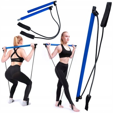 DRĄŻEK DO PILATESU ĆWICZEŃ FITNESS EKSPANDERY GUMY