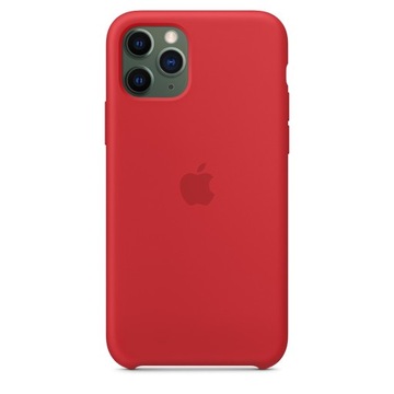Etui Apple Silicone Case iPhone 11 Pro Max Red