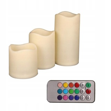 Набор из 6 светодиодных свечей Atmography Candles Remote