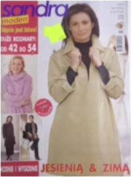 Sandra Moden nr 3 z 2003 roku + wykroje