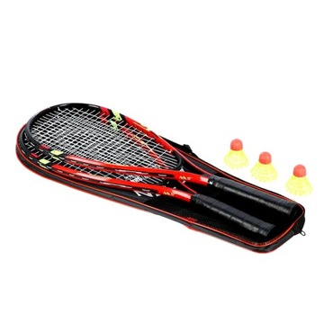 НАБОР РАКЕТОК Crossminton Speedminton: 2 ракетки + 3 волана NILS SOLID
