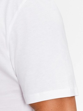 Koszulka z krótkim rękawem HUGO BOSS biały T-shirt męski bawełniany r. L