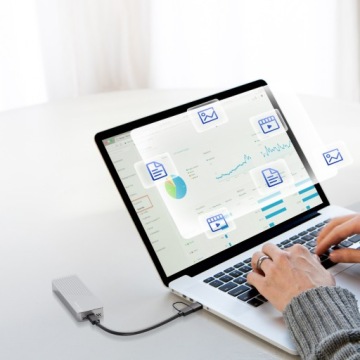 Корпус SSD-адаптера Fanxiang MD85 M2 NVMe PCIE 2W1 USB 3.2 Type C 10Gbs