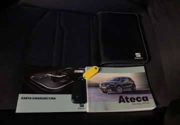 Seat Ateca SUV Facelifting 1.5 EcoTSI 150KM 2022 Seat Ateca VAT 23 FR 1.5TSI 150KM DSG 2022 r., salon PL, I wlasciciel opon, zdjęcie 34