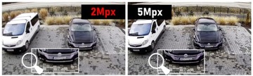 Комплект мониторинга для 6 камер, приложение 5Mpx