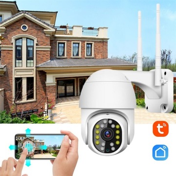 Беспроводное IP-видеонаблюдение WiFi Умный дом HD EDUP Запись PTZ-камеры