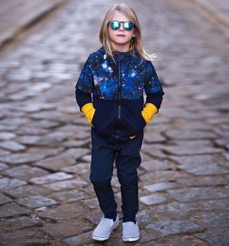 ТуШите | Брюки из софтшелла темно-синего цвета, PL R.98